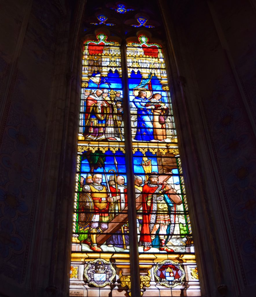 Stained Glass window Cathedral Saint Etienne Toulouse
